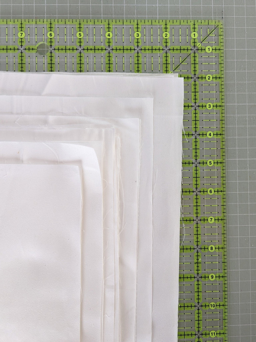 Organic cotton handkerchiefs - assorted sizes, unbleached colour - Accessories - The Conscious Sewist - accessories - handkerchief