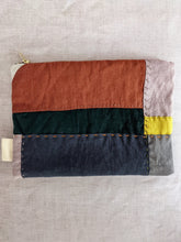 Load image into Gallery viewer, Hand Sewn Linen Zip Bag - A - Accessories - The Conscious Sewist - accessories - Make-up bag
