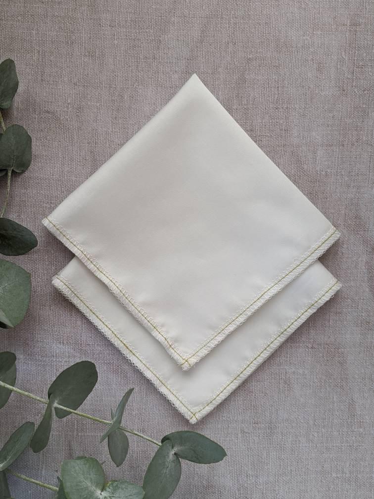 Organic cotton handkerchiefs - Set of 2 - Accessories - The Conscious Sewist - accessories - handkerchief
