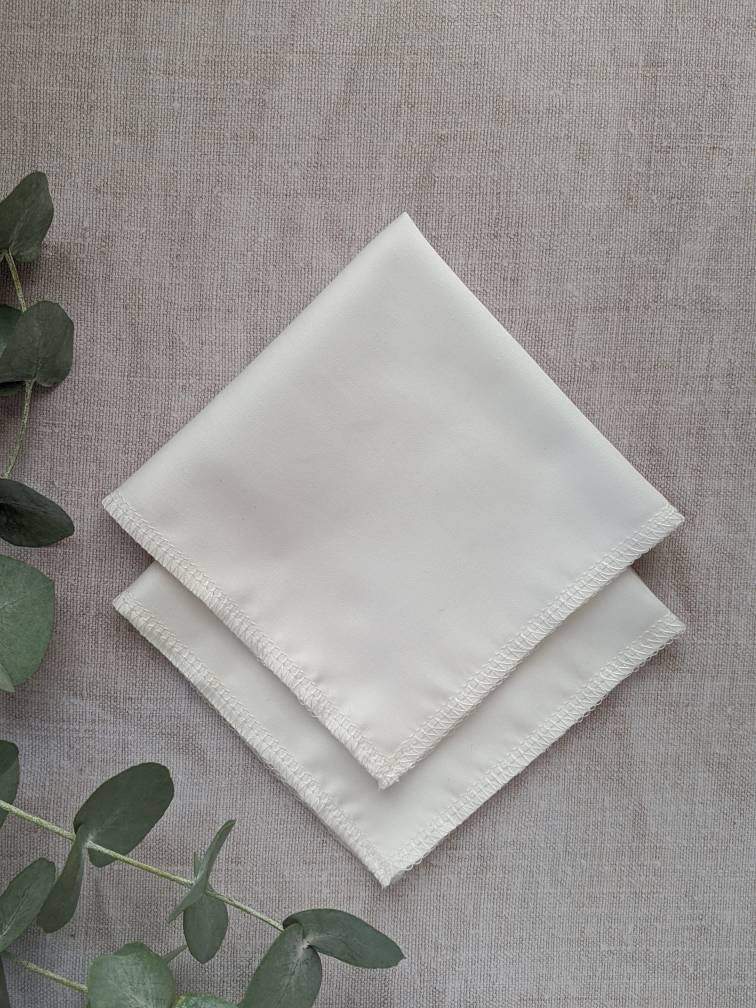 Organic cotton handkerchiefs - Set of 2 - Accessories - The Conscious Sewist - accessories - handkerchief